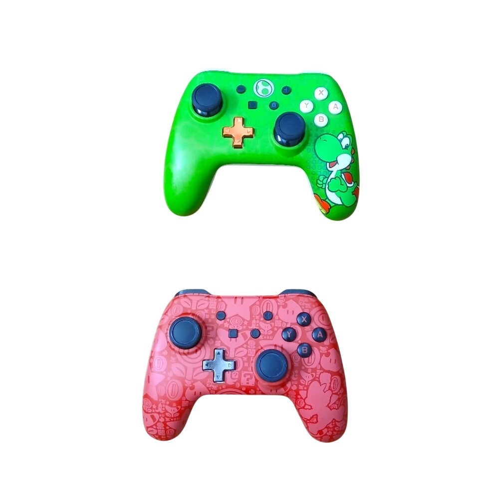 PowerA‎ Wired Controllers Nintendo Switch Unisex OS Green Red Yoshi Mario Bundle